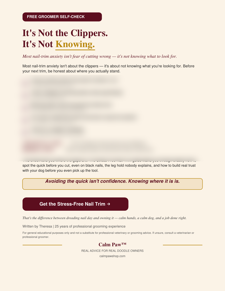 The 30-Second Quick Check (Free Checklist)